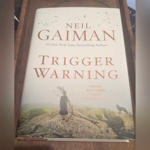 'Trigger Warning' Autographed First Edition Book